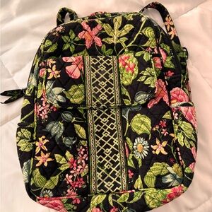 Vera Bradley Floral Quilted Mini Backpack